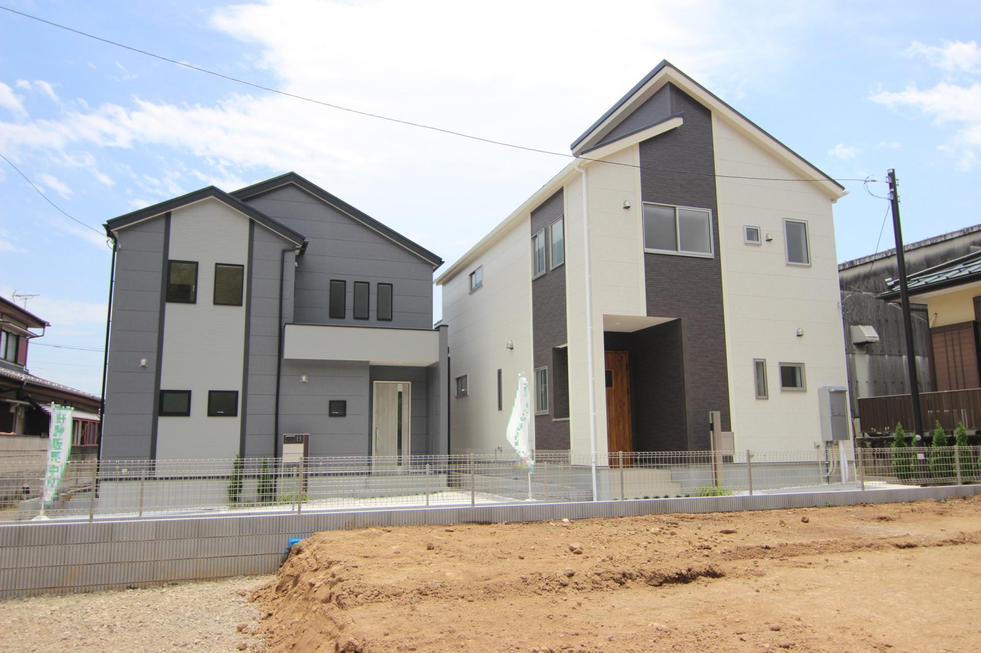 【販売現地】足柄上郡山北町岸3棟2号棟完成済みです!!閑静な住宅街でありながらもスーパーまで徒歩3分と過ごしやすい住環境です。建物内ご見学いただけますので是非お問合せください。