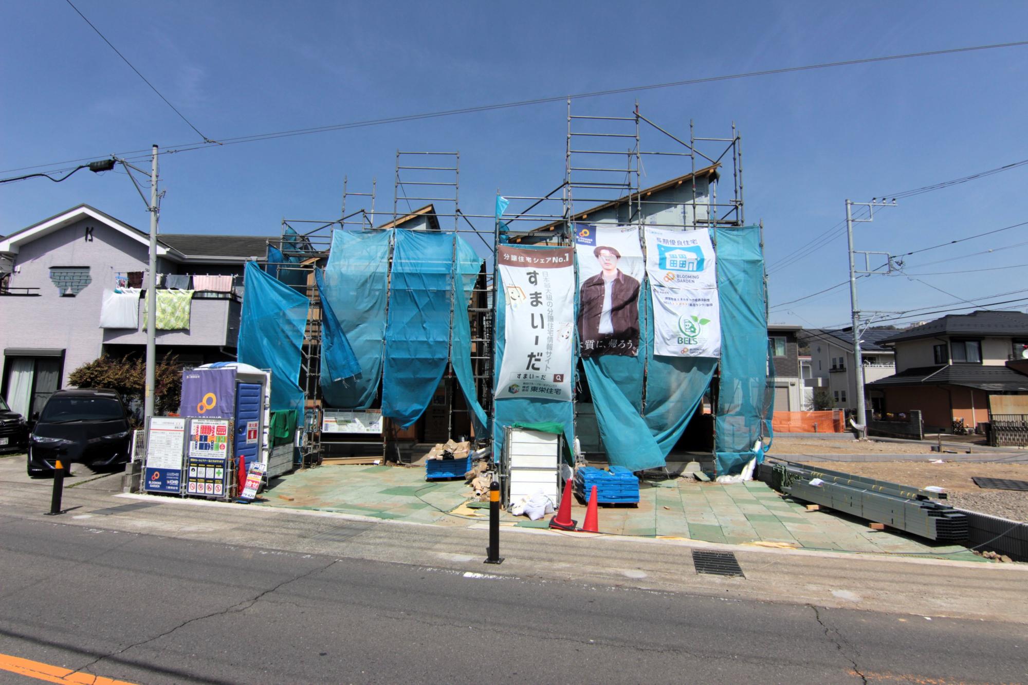 全区画37坪超のゆとりの敷地