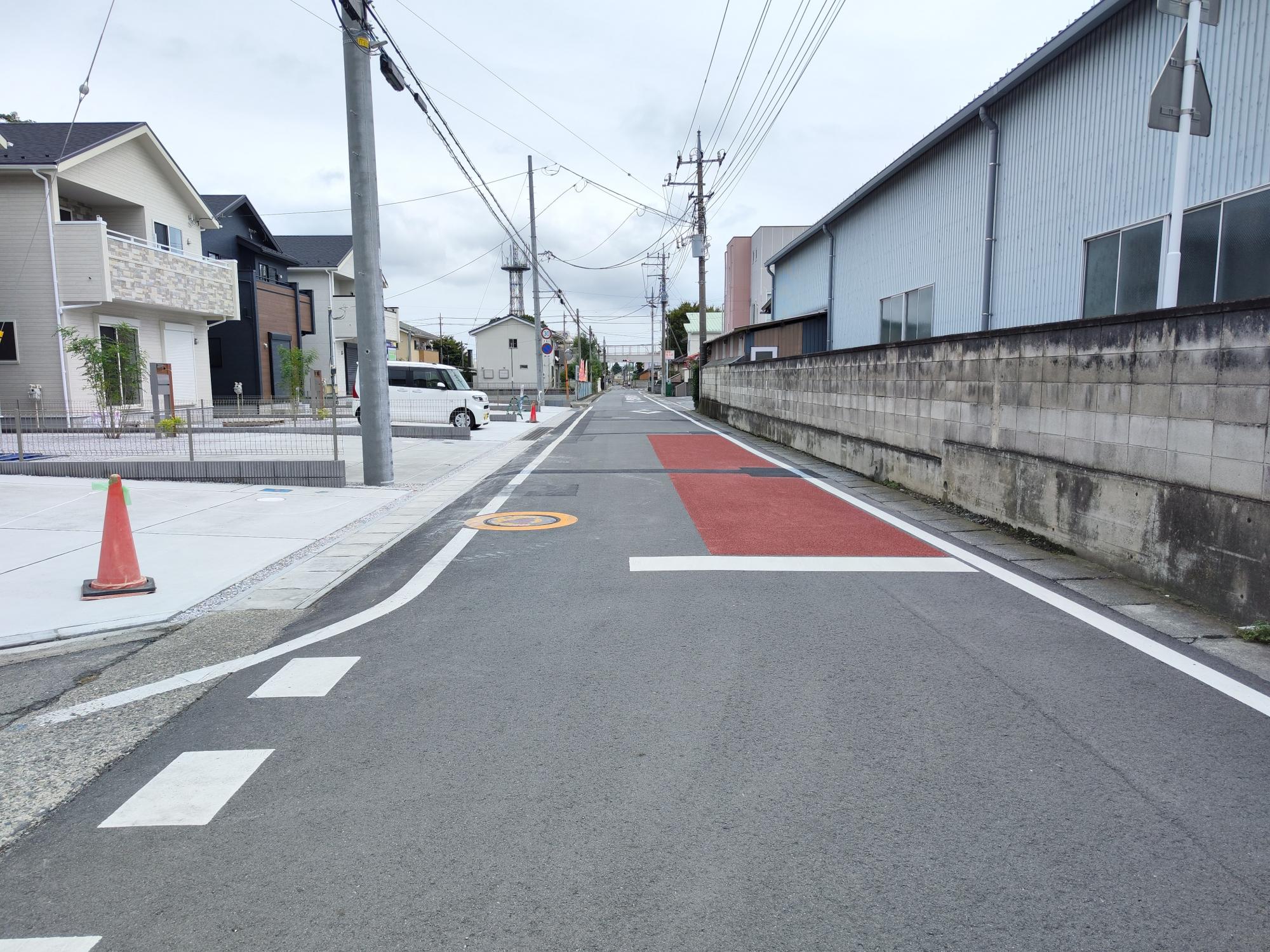 前面道路