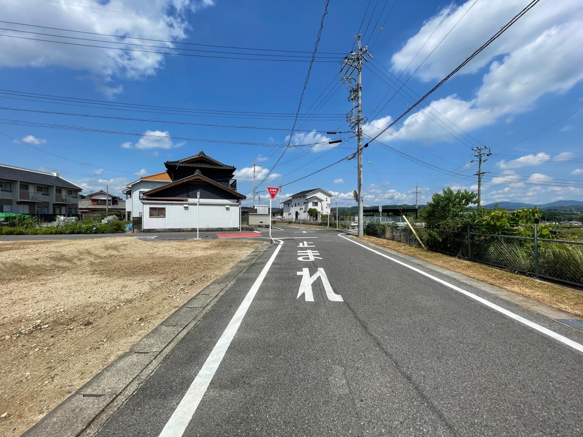 前面道路