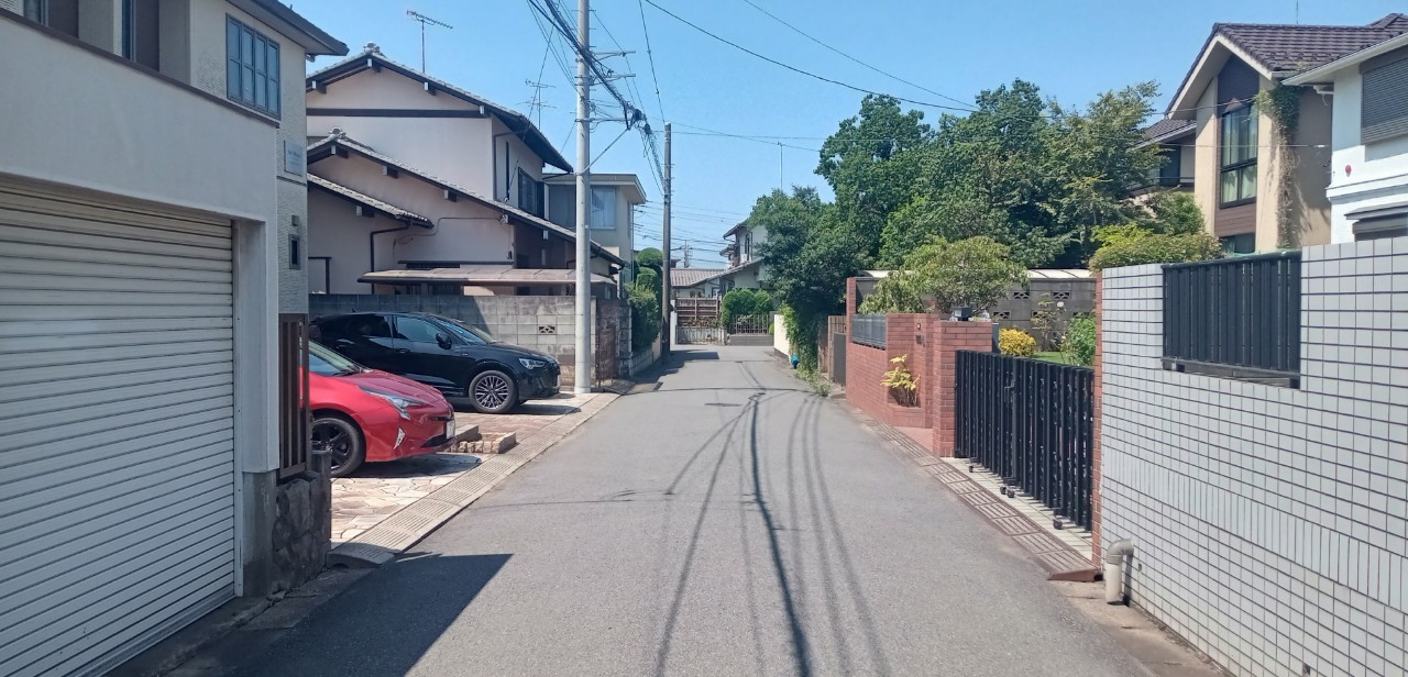 前面道路