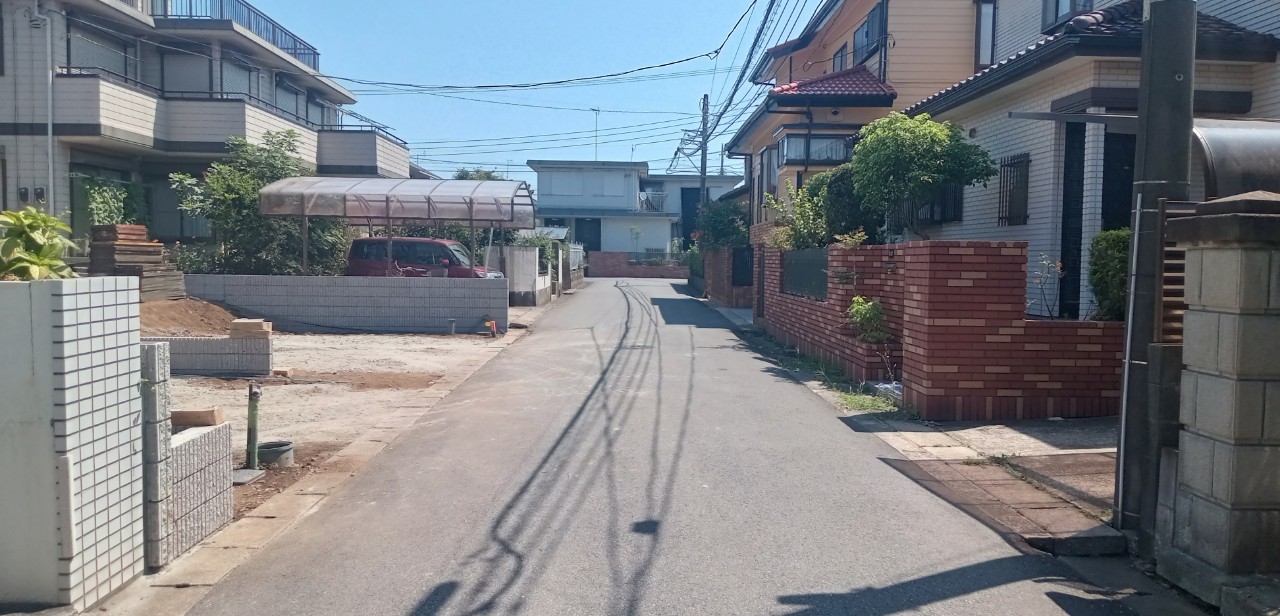 前面道路