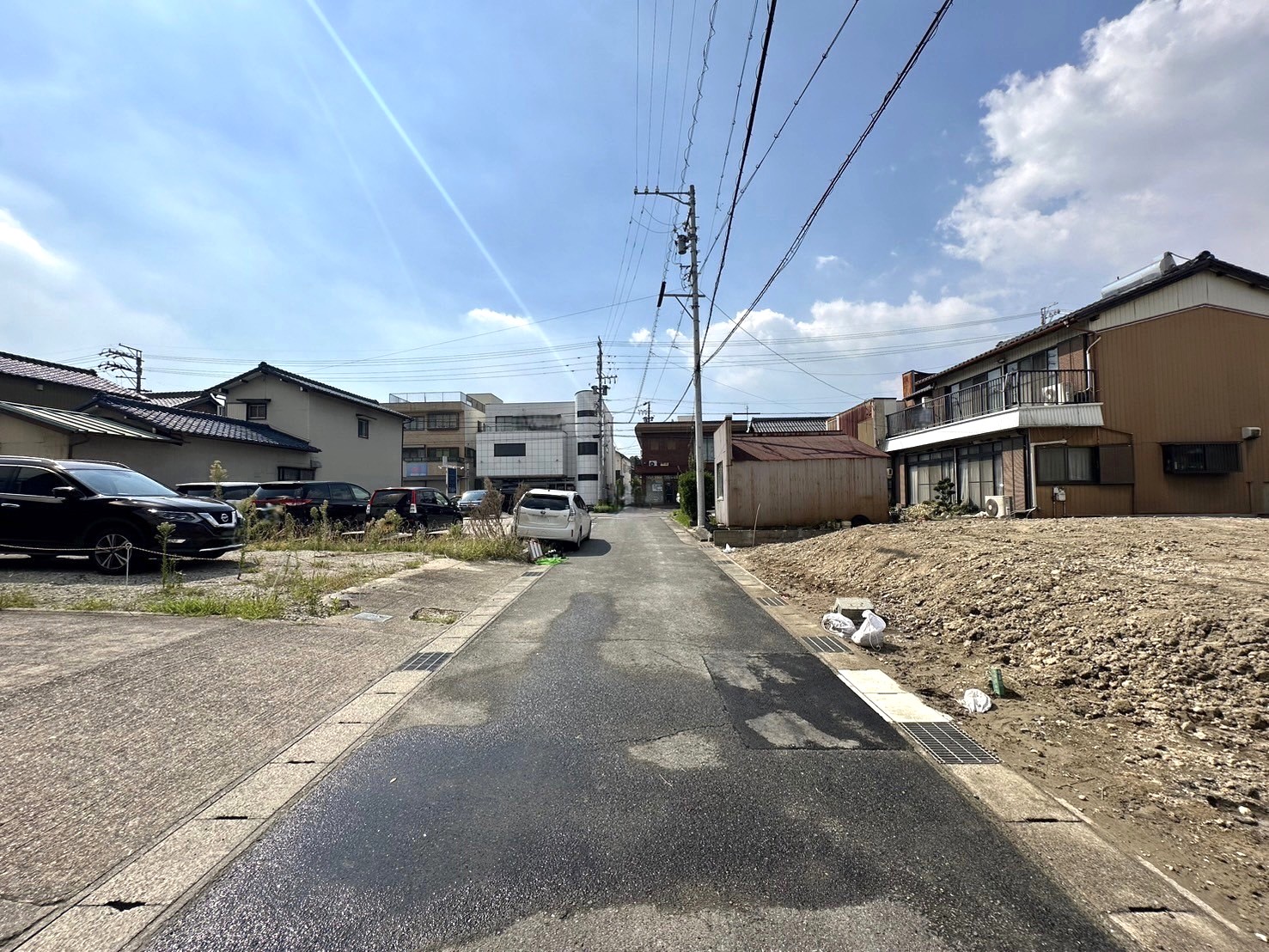 前面道路