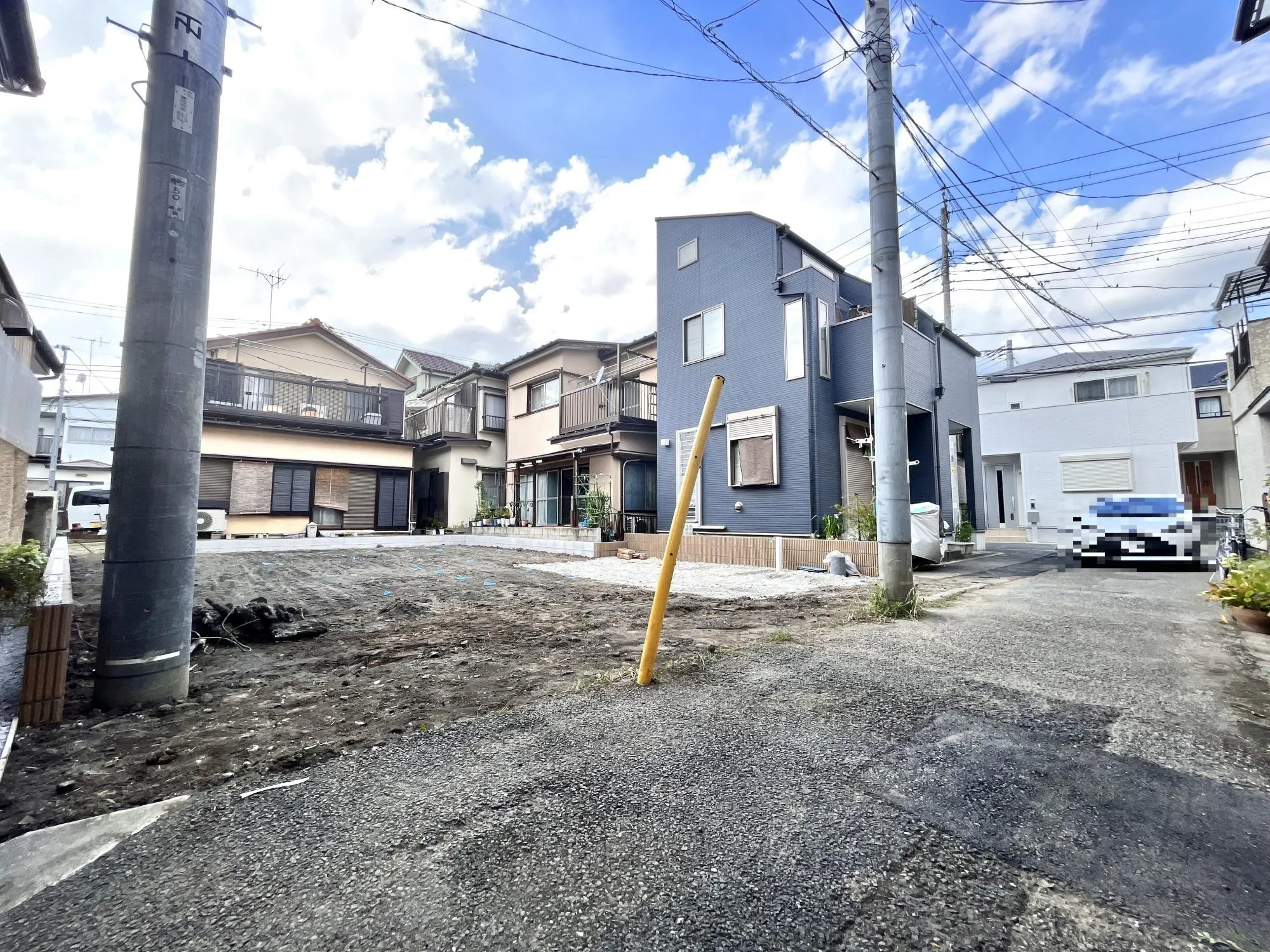 前面道路写真(2024年9月撮影)