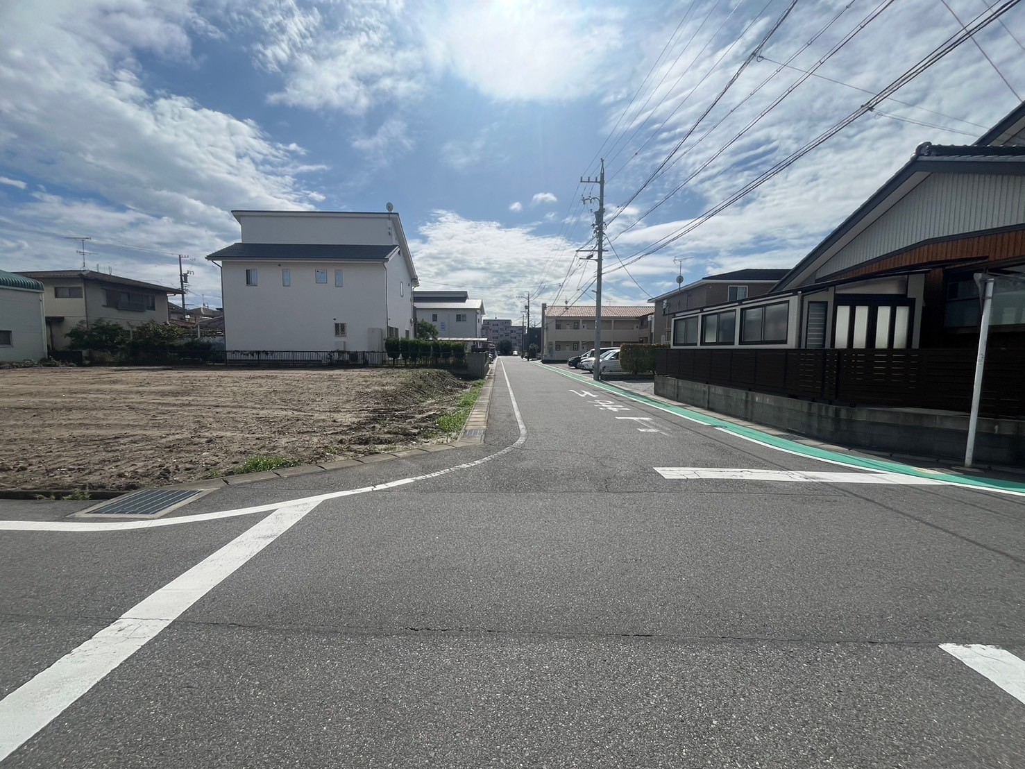 前面道路