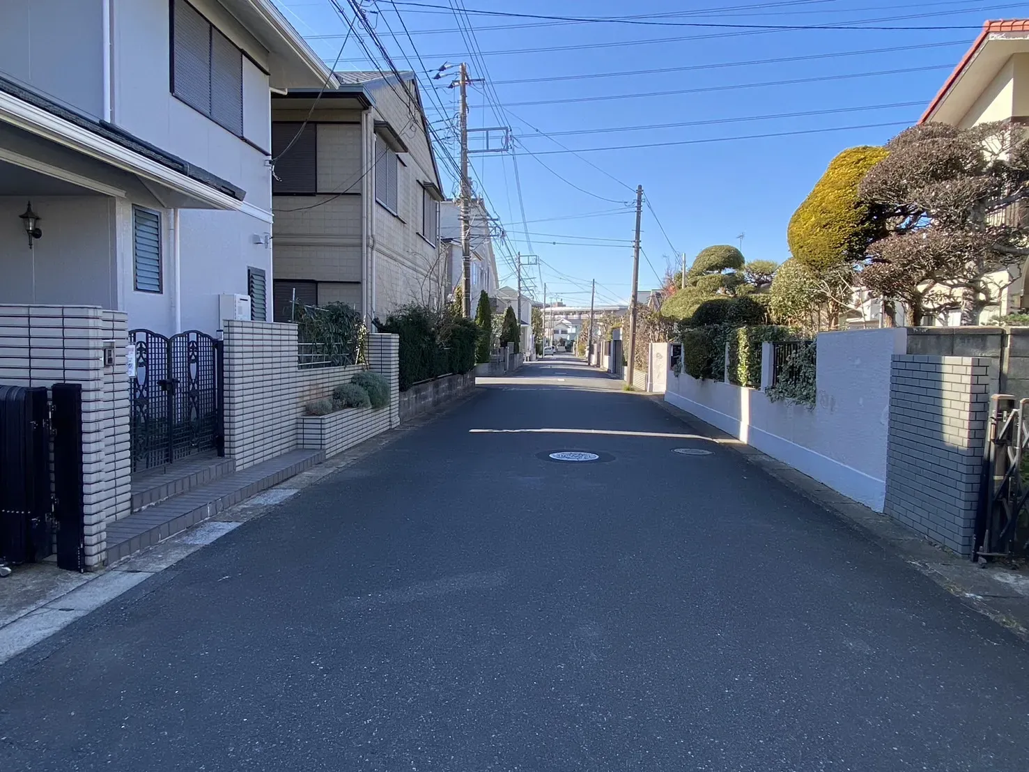 前面道路